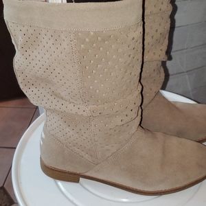 TOMS Suede slouch boot